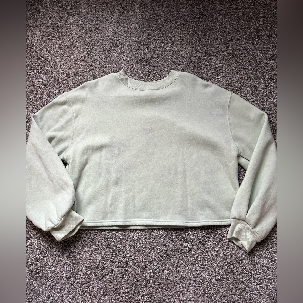 Women's Light Green Sweatshirt